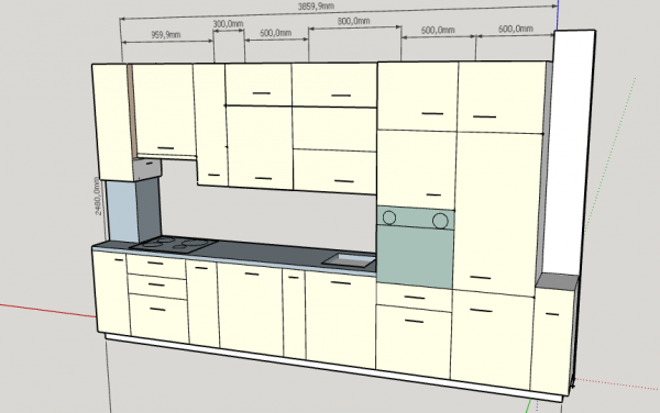 Proiect 3D Bucatarie
