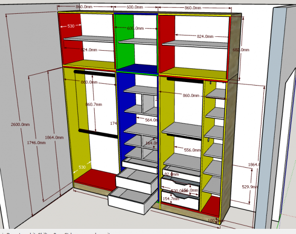 Proiect 3D dormitor