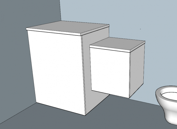 Mobilier personalizat baie MDF - Image 4